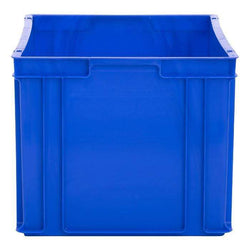 OFFER! Solid Stacking Euro Container 65L (600x400x325mm) CONT202A, Blue, Filstorage