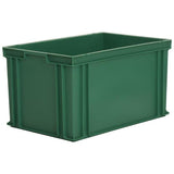 10 x Euro Stacking Containers (600x400x325mm) M202A, Green, Filstorage