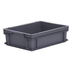 10 x Euro Stacking Containers (400x300x120mm) M203A, Green, Filstorage