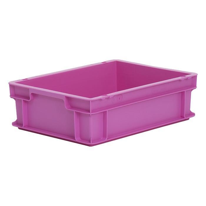 10 x Euro Stacking Containers (400x300x120mm) M203A, Green, Filstorage