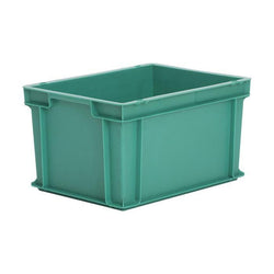 10 x Euro Stacking Containers (400x300x220mm) M204A, Green, Filstorage