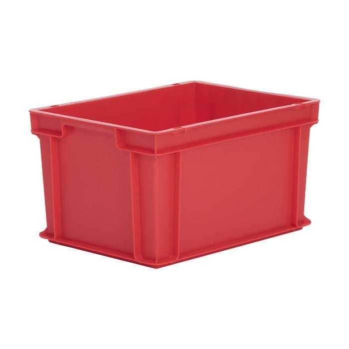 10 x Euro Stacking Containers (400x300x220mm) M204A, Green, Filstorage