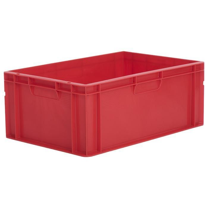 10 x Euro Stacking Containers (600x400x235mm) M212A, Green, Filstorage