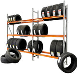 Longspan Tyre Racking Shelving System Starter Bay - Range of Heights, 2m / 1350mm, Filstorage